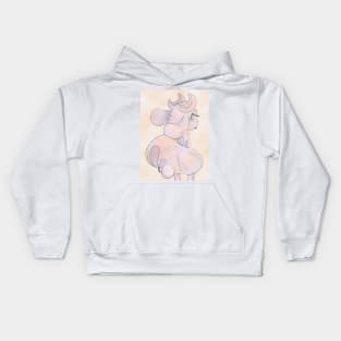 as soft as satin... Kids Hoodie